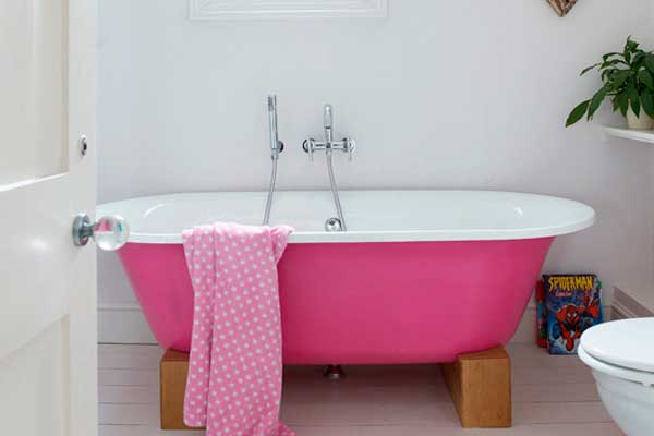 цветная ванна